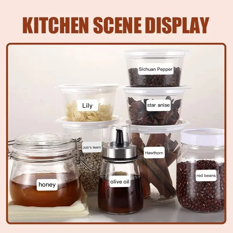 White Label Paper Mini Printer Sticker Waterproof Applicable With D30 D35 P11 Label Printer For Barcode Address Home Business