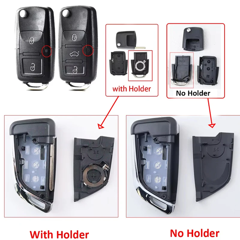 Car Key Housing Fob Case Shell for Volkswagen/VW /Jetta/Polo/Scirocco/Tiguan/Touran/Skoda/Seat/Beetle/Caddy/Passat/Golf/Sagitar key case,fob cover,key cover,folding car key shell,car key shell