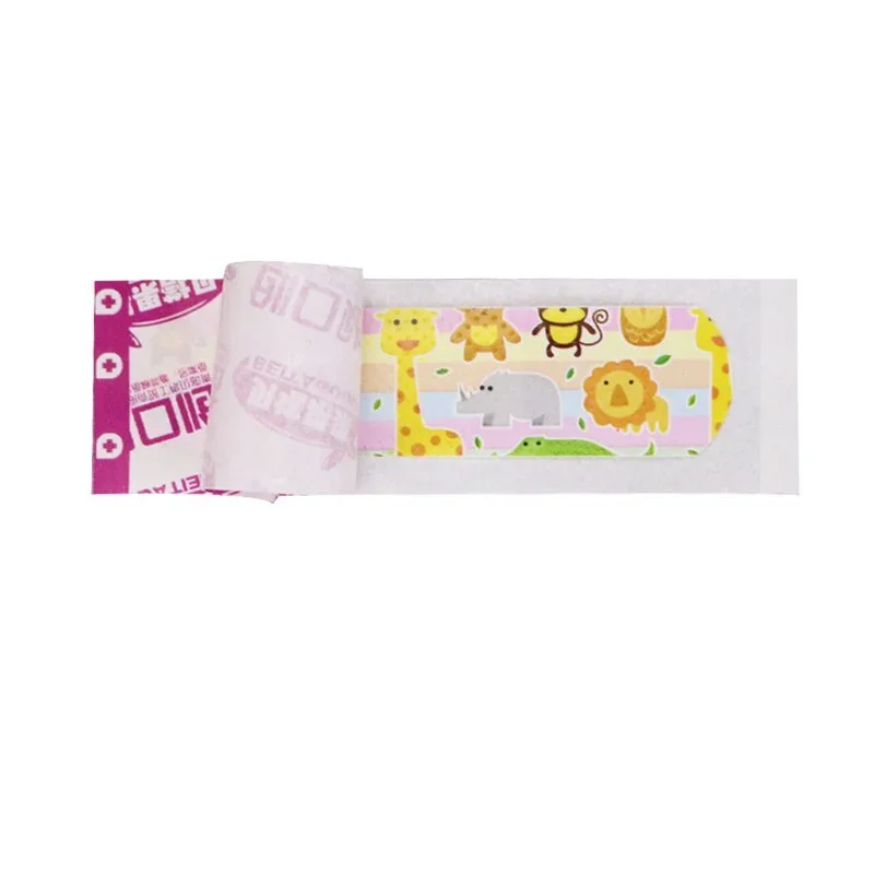 120pcs Cute Cartoon Medical Patch Waterproof Wound Adhesive Bandages Dustproof Breathable First Band Aid  for Kids 2
