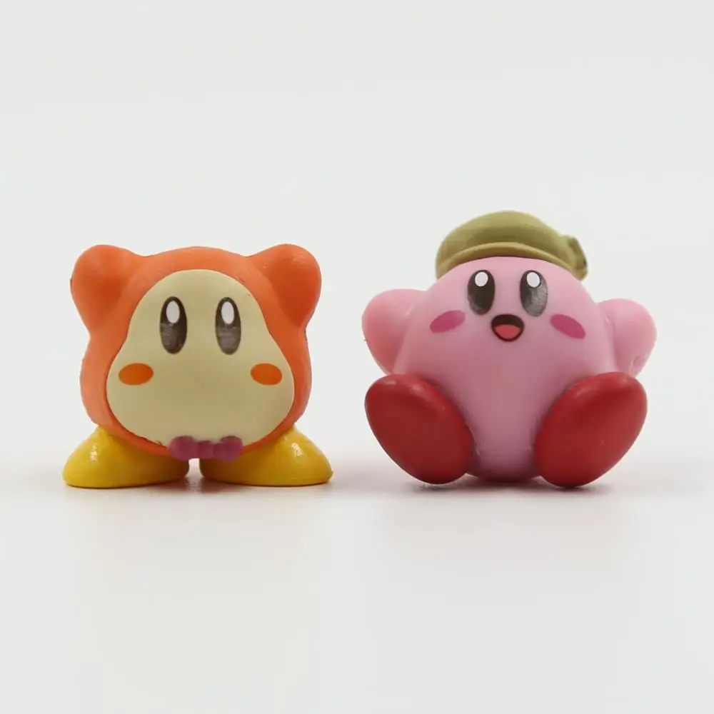 

Anime Star Kirby Waddle Dee Doo Cartoon PVC Action Figures Model Kawaii Toys Doll DIY Collective Decoration Kid Christmas Gifts