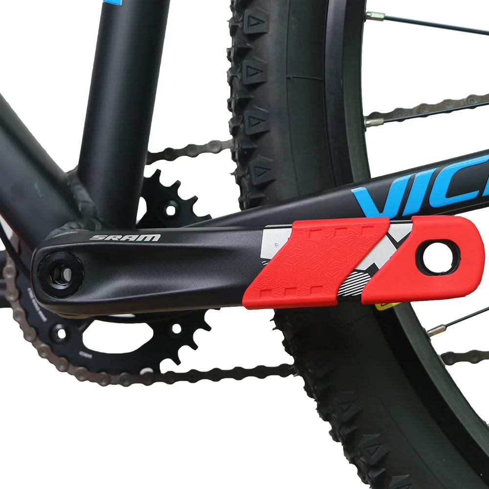 Description Picture 4 of itemUniversal Road Bicycle Mountain Bike Cap Crank Arm Protector Protective Sleeve Crank Cover Crankset Protector