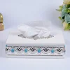 A1 High-grade silver gold tissue box metal paper tray napkin storage box car tissue box holder wx11081134 3