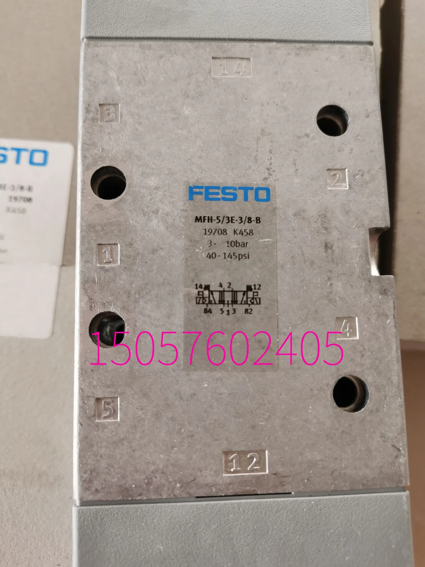 

Оригинальный электромагнитный клапан Festo FESTO MFH-5/3E-3/8-B 19708 в наличии