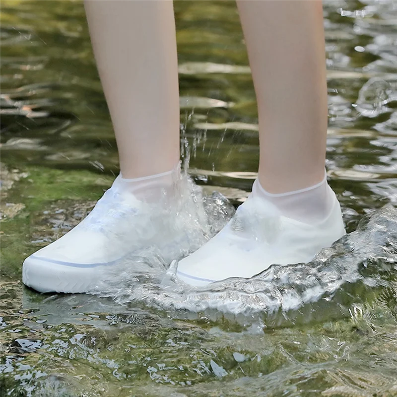 12PCS Covers Slip-Resistant Rubber Rain Boot Overshoes Accessories For Outdoor Rainy Day