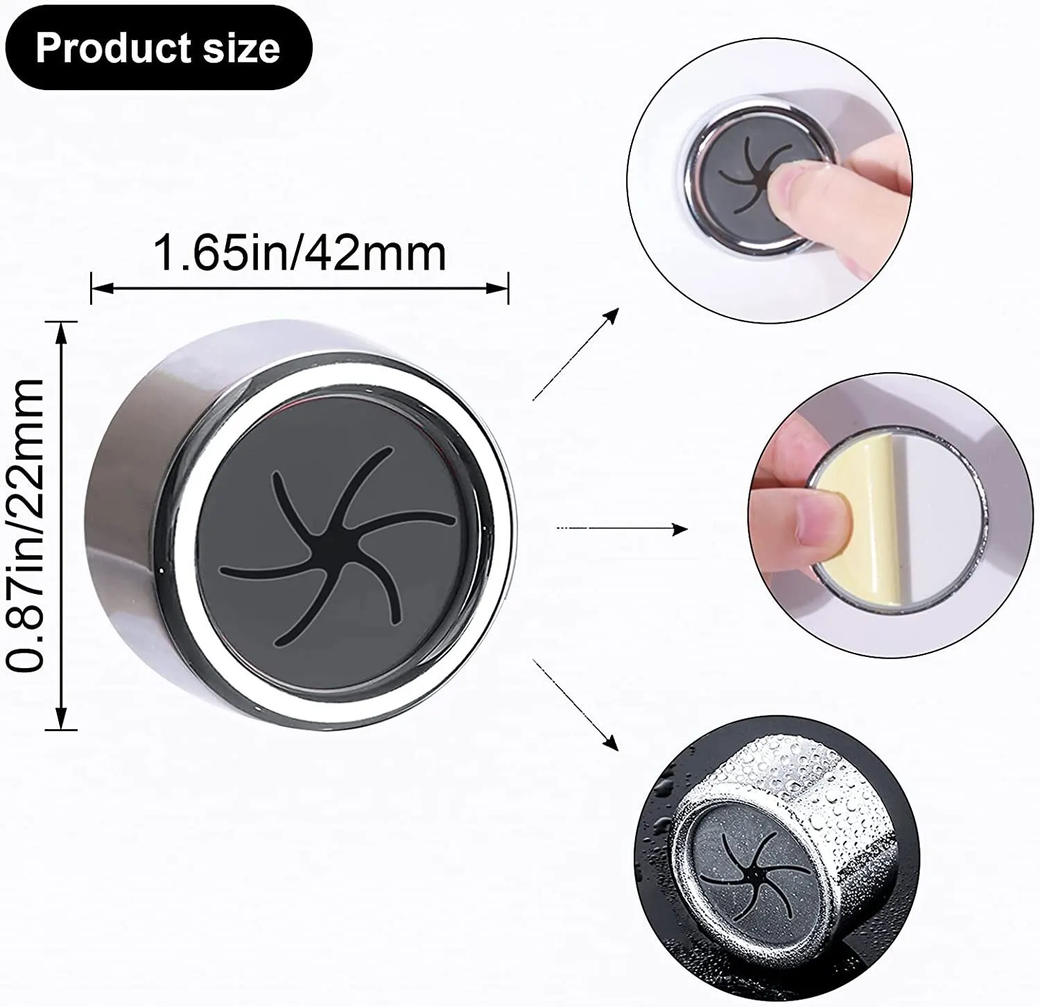 3PCS Non Punching Dishwashing Cloth Storage Clip Dishcloth Clip Kitchen Household Gloves Hook Towel Rack Hole Wall Hanging