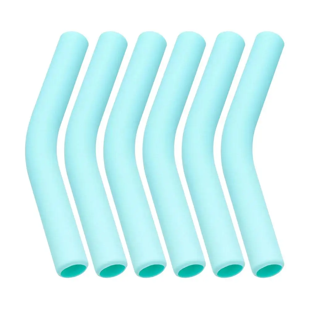 Description Picture 2 of itemSilicone Straw Covers Metal Straws Tips Cover 8MM Wide Reusable Covers Straw Stainless Accessories Straws Steel Food Straw L4Q9