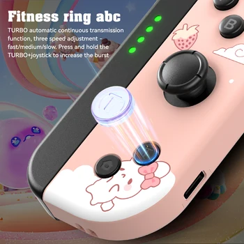 Bluetooth-Compatible Wireless Controller For Nintendo Switch,Android,PC Portable Mini Handheld Gamepad With Turbo 4