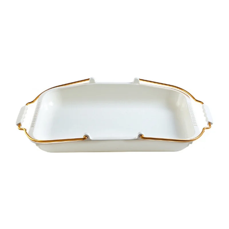 Serving Tray With Handles 1