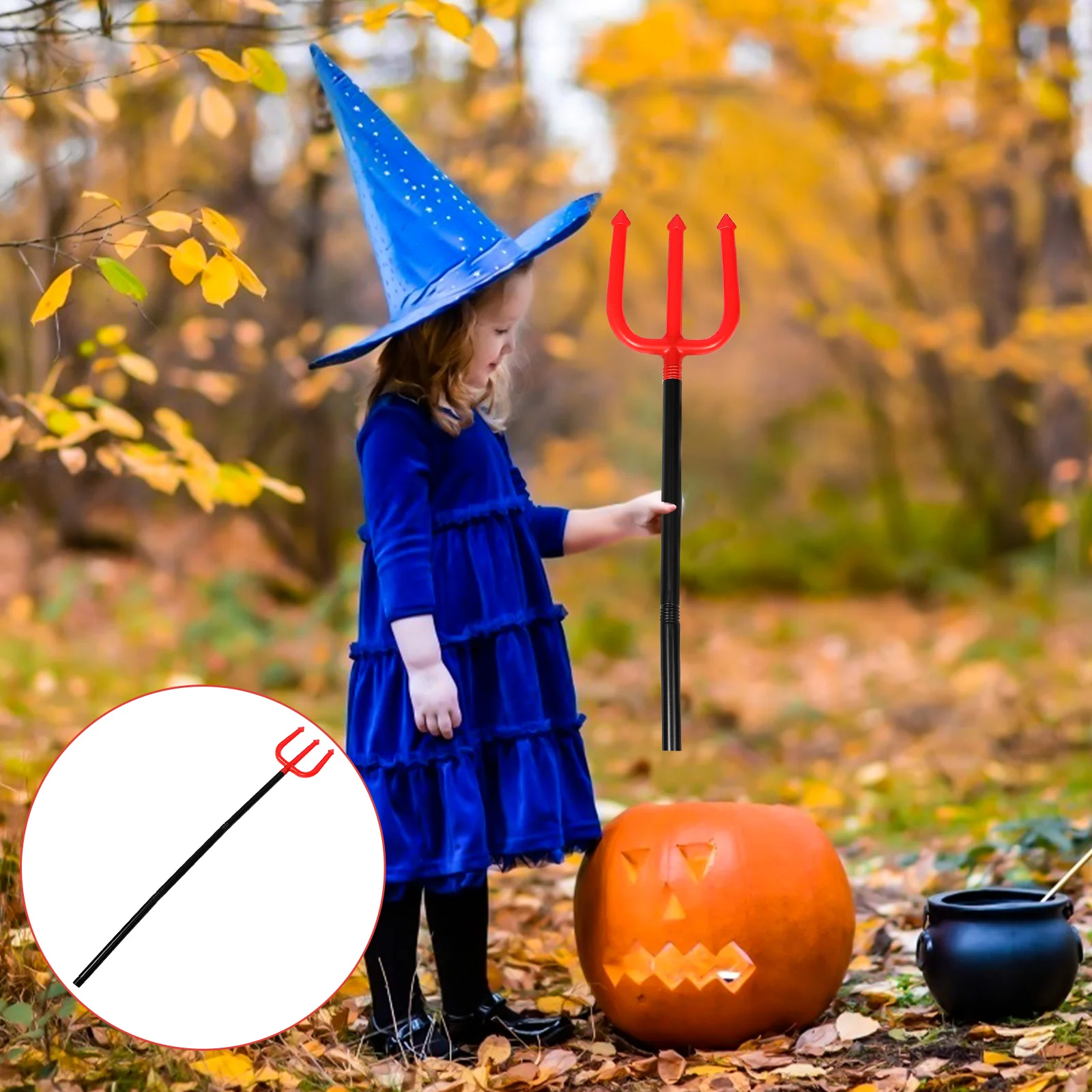 

Fork Toy Men Trident Accessory Mens Boys Cosplay Prop Toys Children’s Plastic Kids Plaything