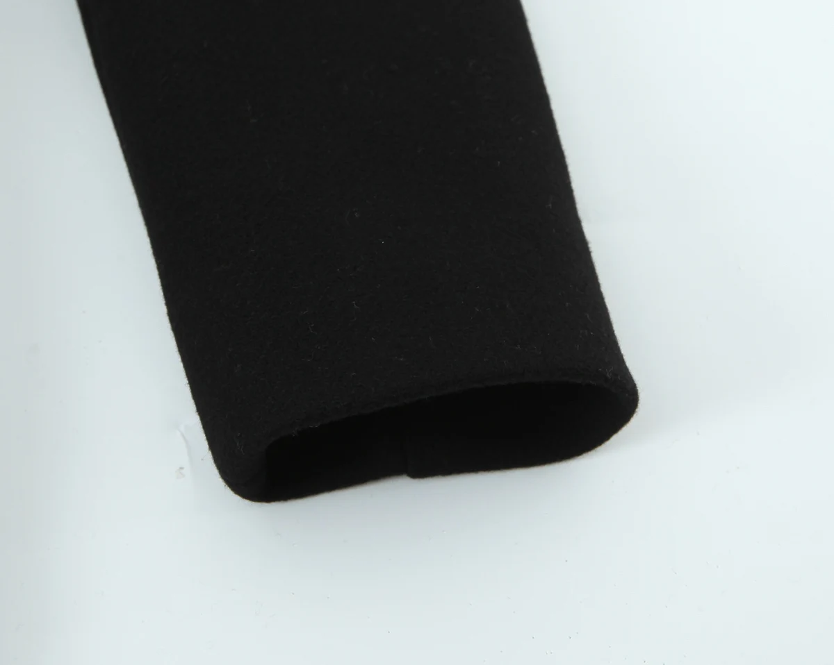 Autumn Women'S Clothing Lapel Long Woolen Coat With Belt Elegant Frenum Winter Female Solid Coats Fashion Lady Jackets Streetwea