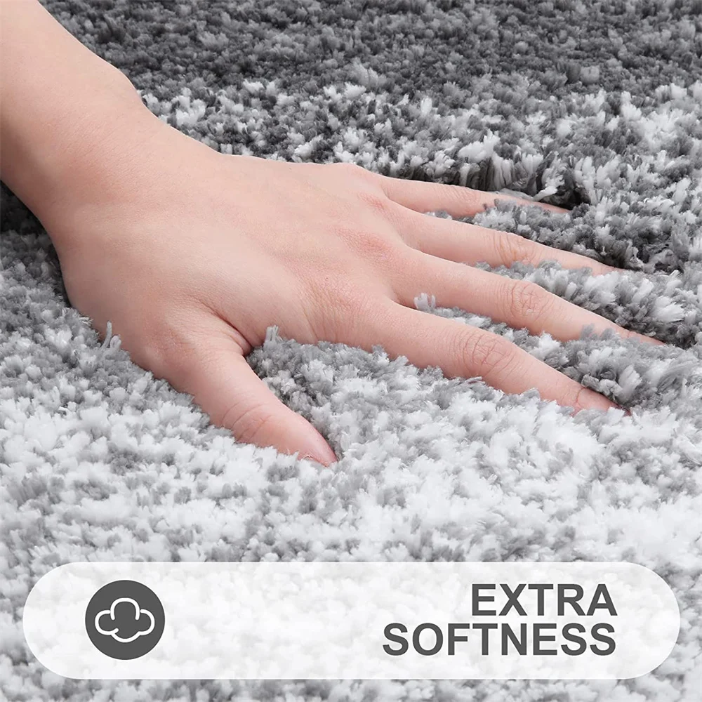 Large Bathroom Carpet 60X120cm Soft Absorbent Door Mat 3D Non-Slip Living Room Bathroom Floor Shower Carpet Foot Mat Room Decor