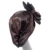 Multi-Layer Bowknot Turban Cap For Women - Glitter Fabric African Headwrap, Pre-Tied, One Size Fits Most, Purple