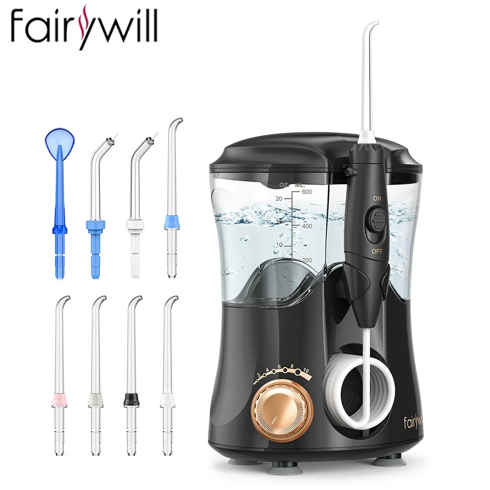 Oral Irrigator Water Flosser Fairywill Water Flosser 10adjustable