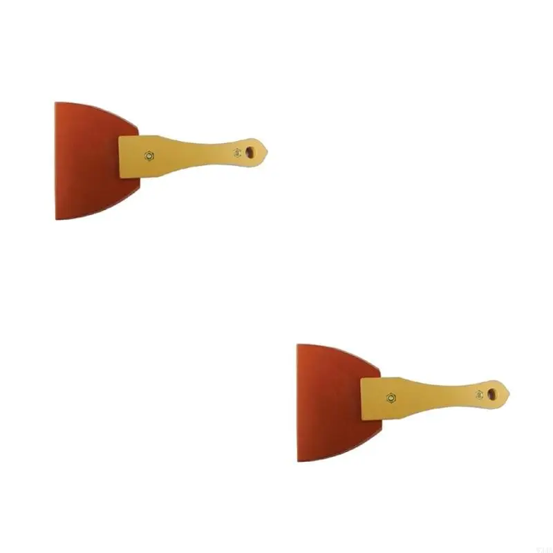 W3JA Multifunctional Putty Knives Flexible Paint for Triangle Shaped Wallpaper Scrapers for Spackling Patching and Painting A
