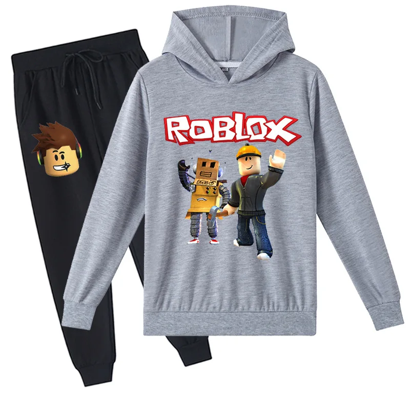 New ROBLOX Digital Printing Hooded Sweater Hooded Pullover Couple Fashion  Sweater Trendy Men Birthday Gift for Girls Kids Boys - AliExpress