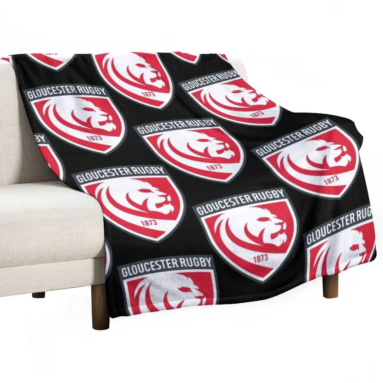 

gloucester rugby Throw Blanket Furry Thermal Blankets