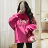 Disney Lotso Sweatshirts Y2K Cartoon Fashion Woman's Casual Printed Hooded Sweatshirt Autumn Winter Warm Loose Outdoor Tops Gift 2