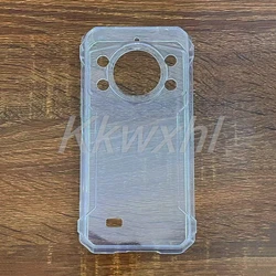 Enhanced Product Title: Durable Shockproof Phone Case with Back Ring Holder Bracket for Cubot KingKong 11 (TPU Case Clear)