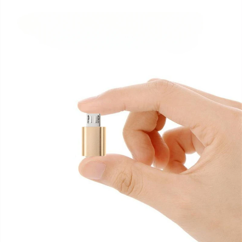 USB Type C Female To Micro USB Male Adapter Connector Type-C Micro Charger Adapter V8 Charging Data Transmission Converters