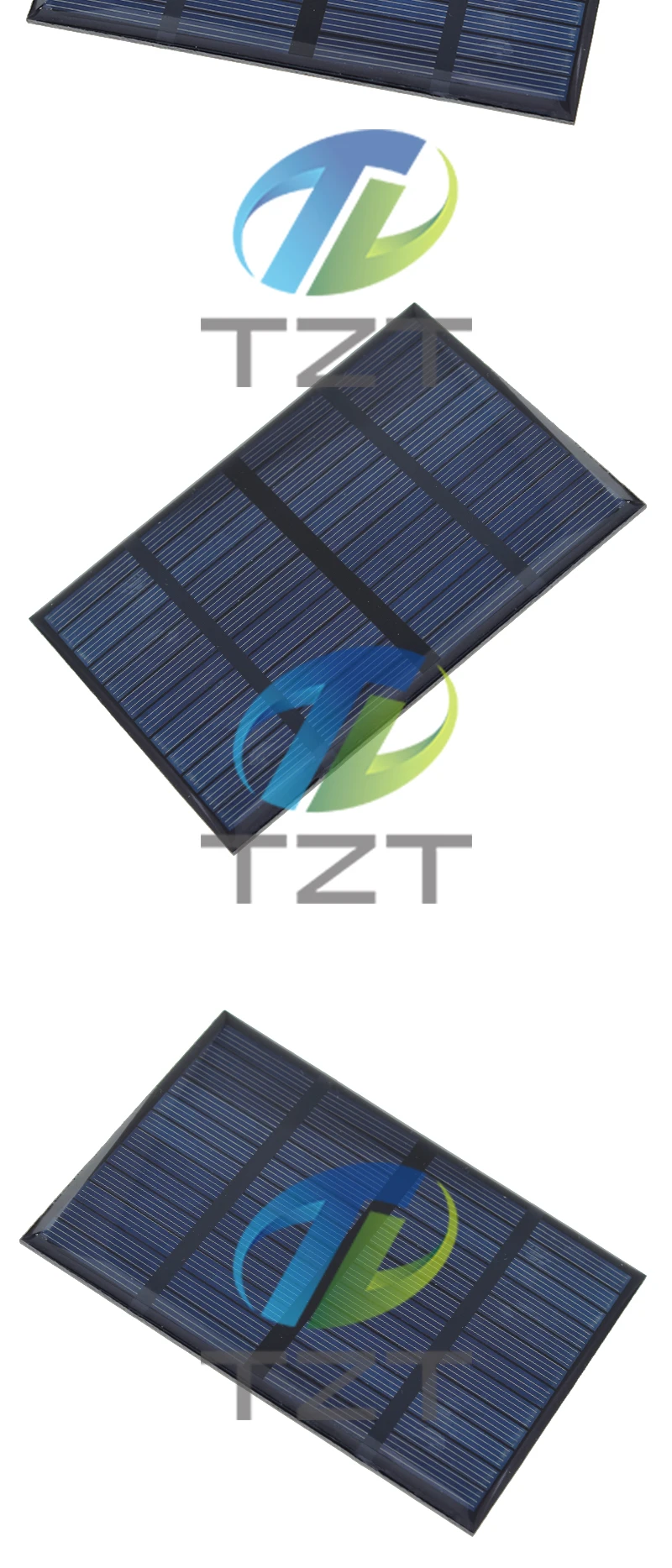 12V 1,3W 108MA Mini-Solarpanel TZT Epoxy Polykristallines Silizium DIY Batterie-Lademodul Solarzellen-Ladeplatte – Detail 9