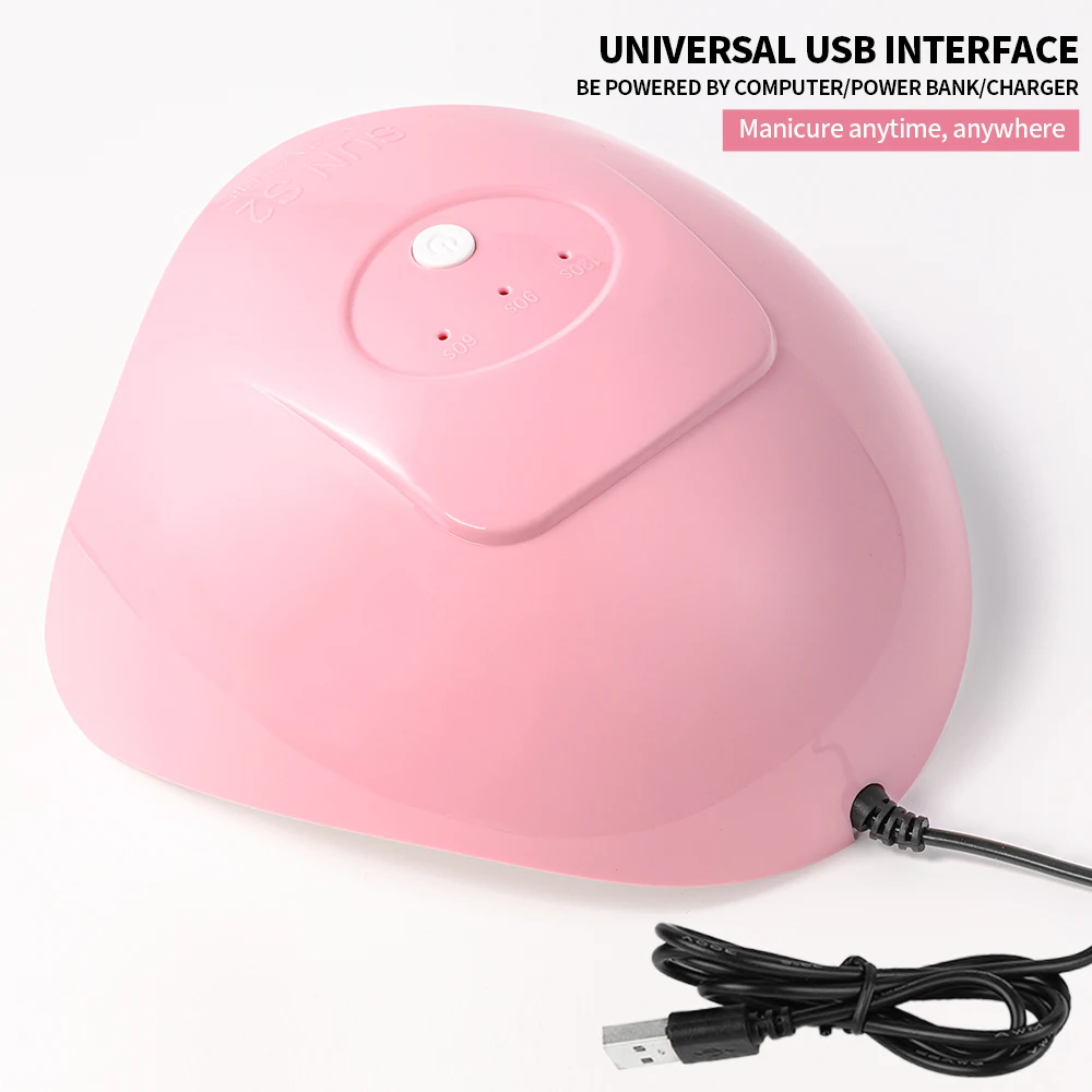 전문가용 UV LED 네일 아트 램프, 네일 젤 경화용 가정용 네일 램프, UV 젤 바니쉬 네일 아트 건조기 장비 도구