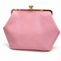 Sac à main de luxe élégant pour femme en cuir PU souple avec fermoir Kisslock, sac de soirée chic 2026 3