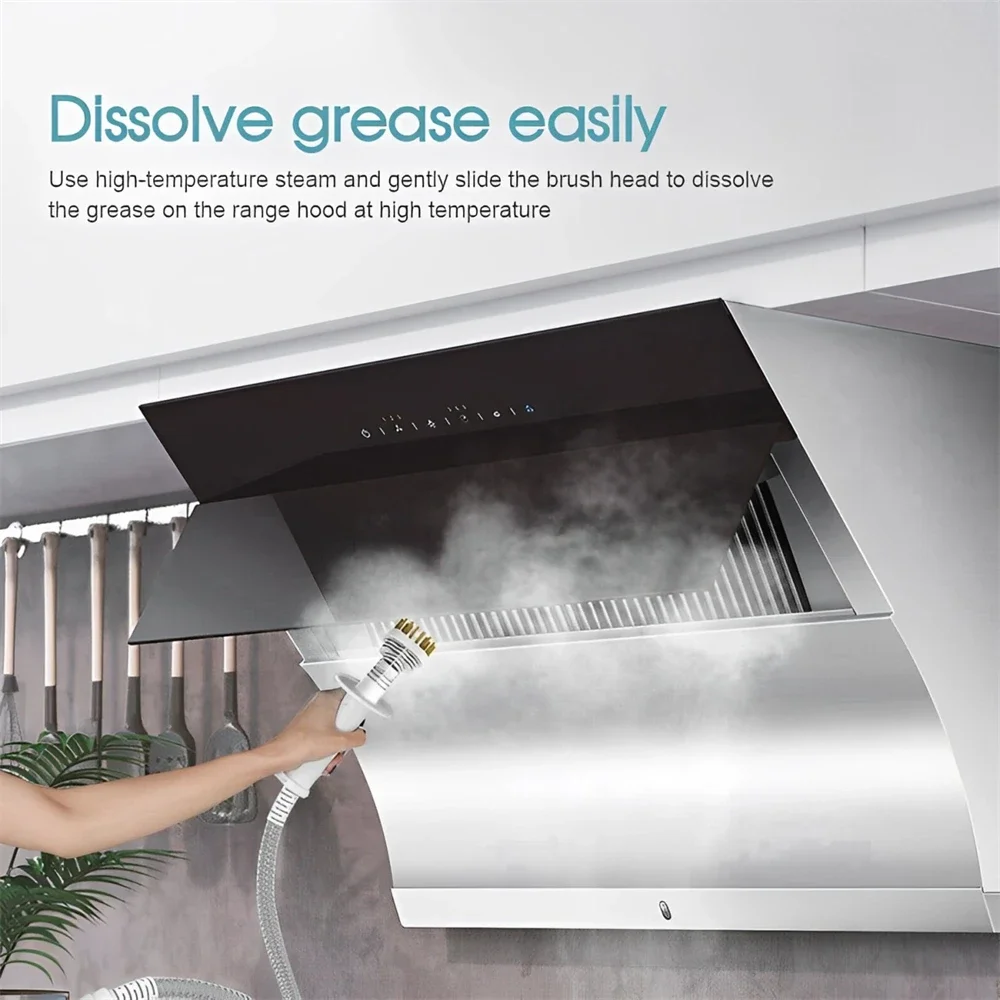 370ml Household Multifunctional Sterilization and Mite Removal Steam Cleaner Electric Steam Mop 220V EU Plug  Steam Mop 6