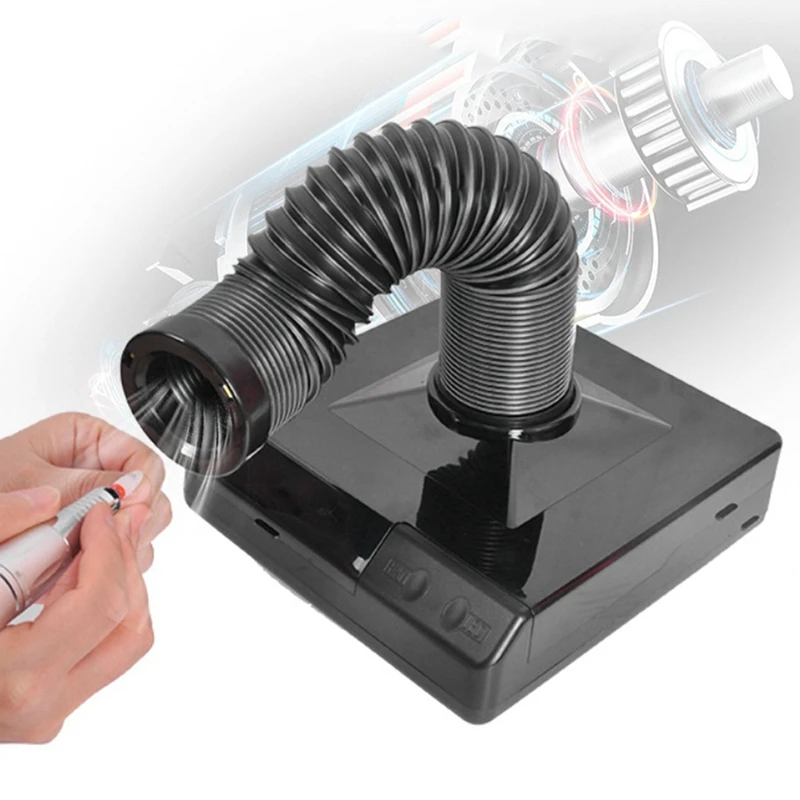 Hot Nail Dust Absorber Filter Welding Fume Extractor For Engraver/Cutting, Wood Burning, 3D Printer