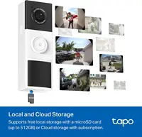 Wireless Smart Video Doorbell Camera with Chime, 2K Resolution, Full Color Night Vision & Spotlights, No Monthly Fee - Image 4