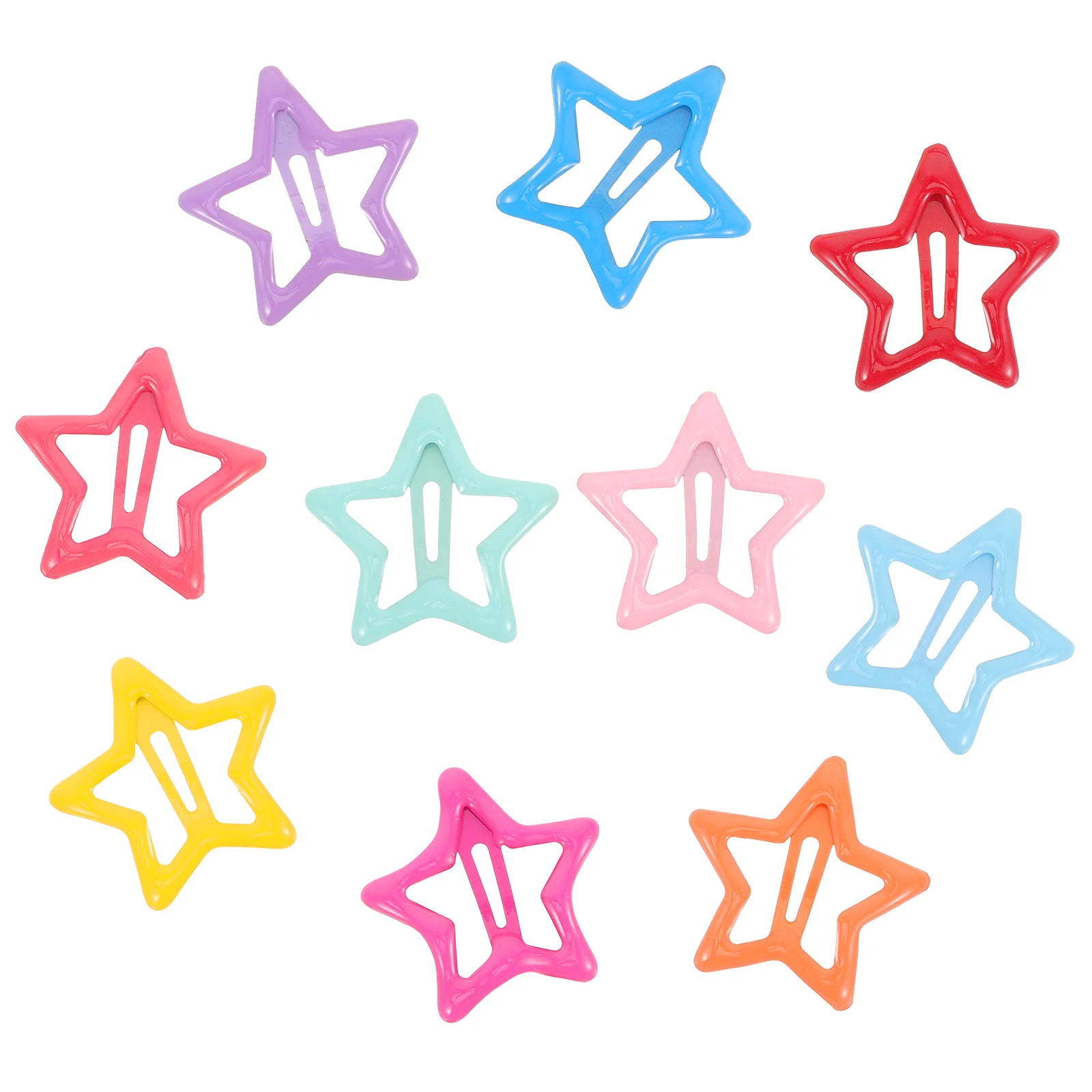 

Star Hair Clip Kids Clips for Girls Pentagram Hairpin Hairclips Women's