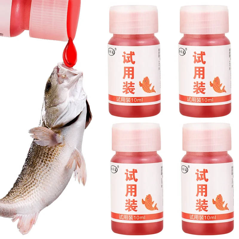 10ml Strong Fish Attractant Concentrated Red Worm Liquid Fish Bait Additive High Concentration