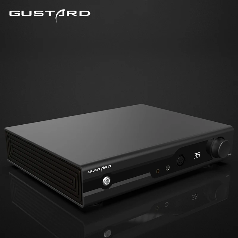 Gustard H26 Fully Balanced Discrete Class A Amplifier Two Gains with Remote Control Headphone Amplifier