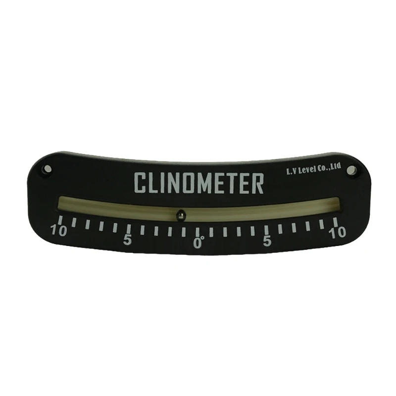 Inclinometer Level Gauge for Off-Road Vehicle Truck RV Camper Trailer or Boat