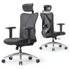 SIHOO M18 Ergonomic Office Chair for Big And Tall People Adjustable Headrest 2D Armrests Lumbar Support PU Wheels Swivel Feature 1