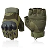 Motorcycle Outdoor Tactical Gloves Hard Knuckle Paintball Airsoft Hunting Combat Riding Hiking rock-climb Half Finger Gloves 1