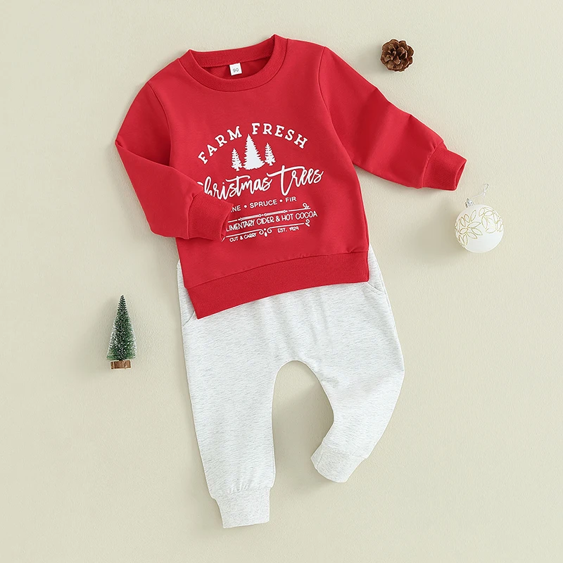 

Рождественская одежда для маленьких мальчиков, Рождественский пуловер на осень и зиму, свитшот, теплые брюки, Одежда для новорожденных и малышей на Рождество, моя первая