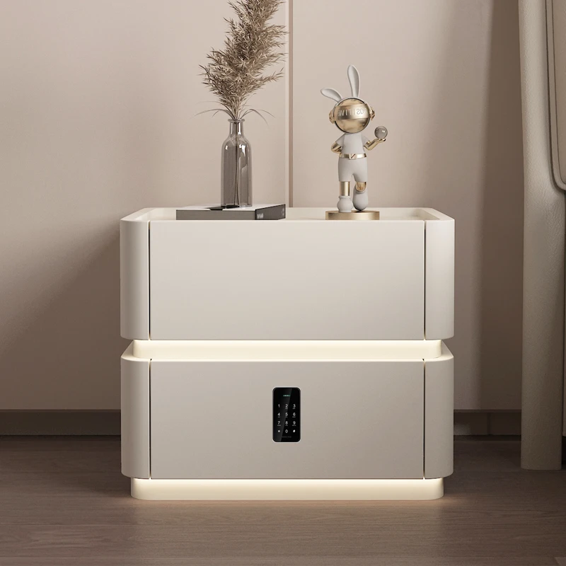 Small Children Nightstands Nordic Storage Children Nightstands Square Luxury Table Chevet Chambre Bedroom Furniture YN50CN