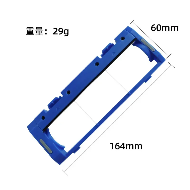 Robot Vacuum Spare Parts - Roller Brush, Side Brush, HEPA Filter, Mop Rag