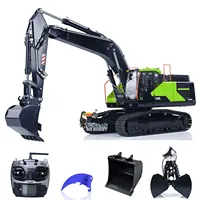 Toys 1:14 Tracked EC380 Remote Control Hydraulic Excavator RC Digger Finished Trucks Engineering Car Vehicles for Boys TH22525 1