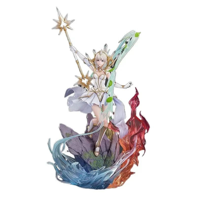 

Original Genuine GSAS GSC Good Smile Lux Luxanna Crownguard The Lady of Luminosity LOL League of Legends 1/7 34CM Model Toy