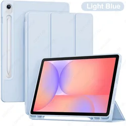 Ultra - Thin Protective Tablet Cover with Auto Sleep/Wake Feature (Light Blue)