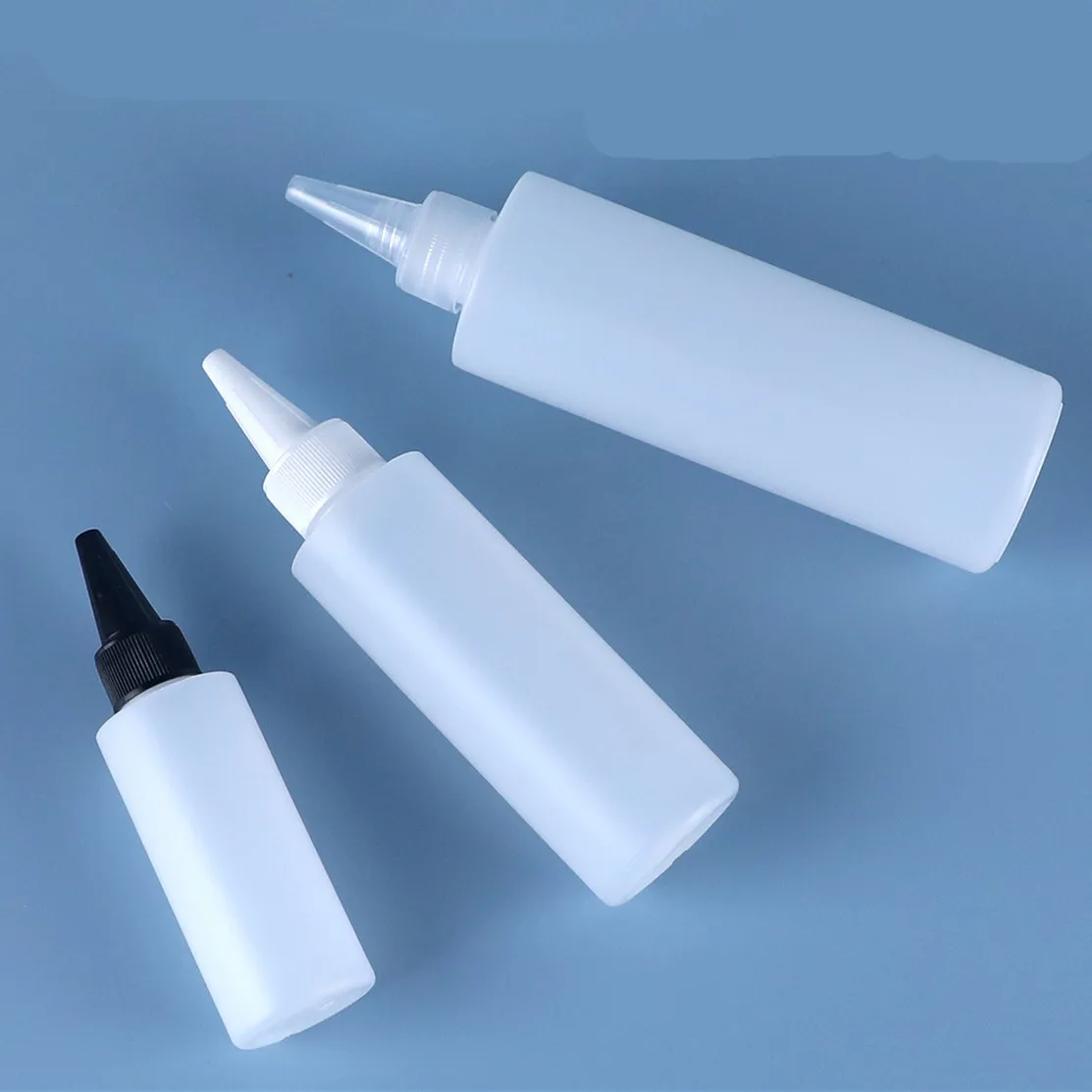 Octopus 10 Bottiglie In Plastica HDPE 100ml Con Tappi Neri E Etichette: Per Alimenti, Cosmetici E Liquid-i, Lavabili - 2