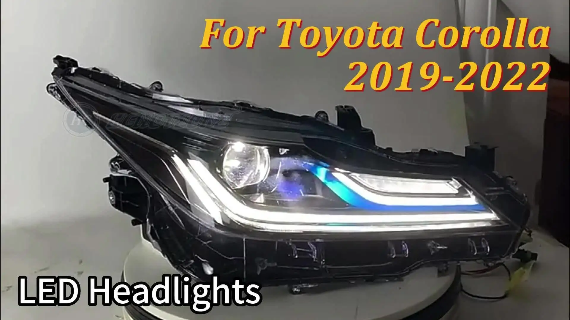 Hcmmotionz-トヨタカローラ2019-2022用のヘッドライトアセンブリ