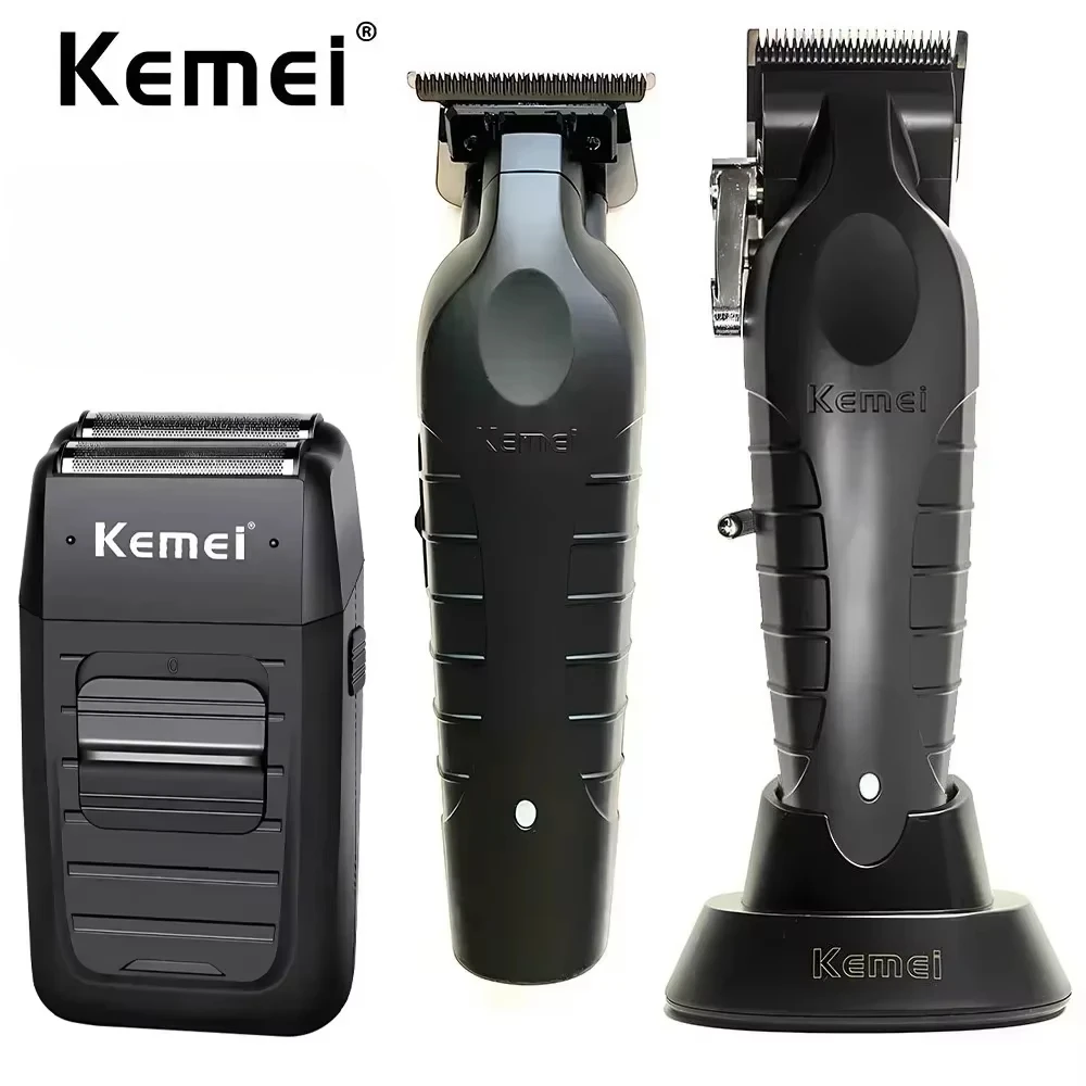 Kemei KM-2296 Hair Clipper Kit Men's Electric Shaver Hair Trimmer Machine Professional Hair Cutting Machine 6