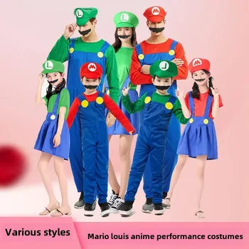 Halloween Super Mario Family Cosplay Costume 1