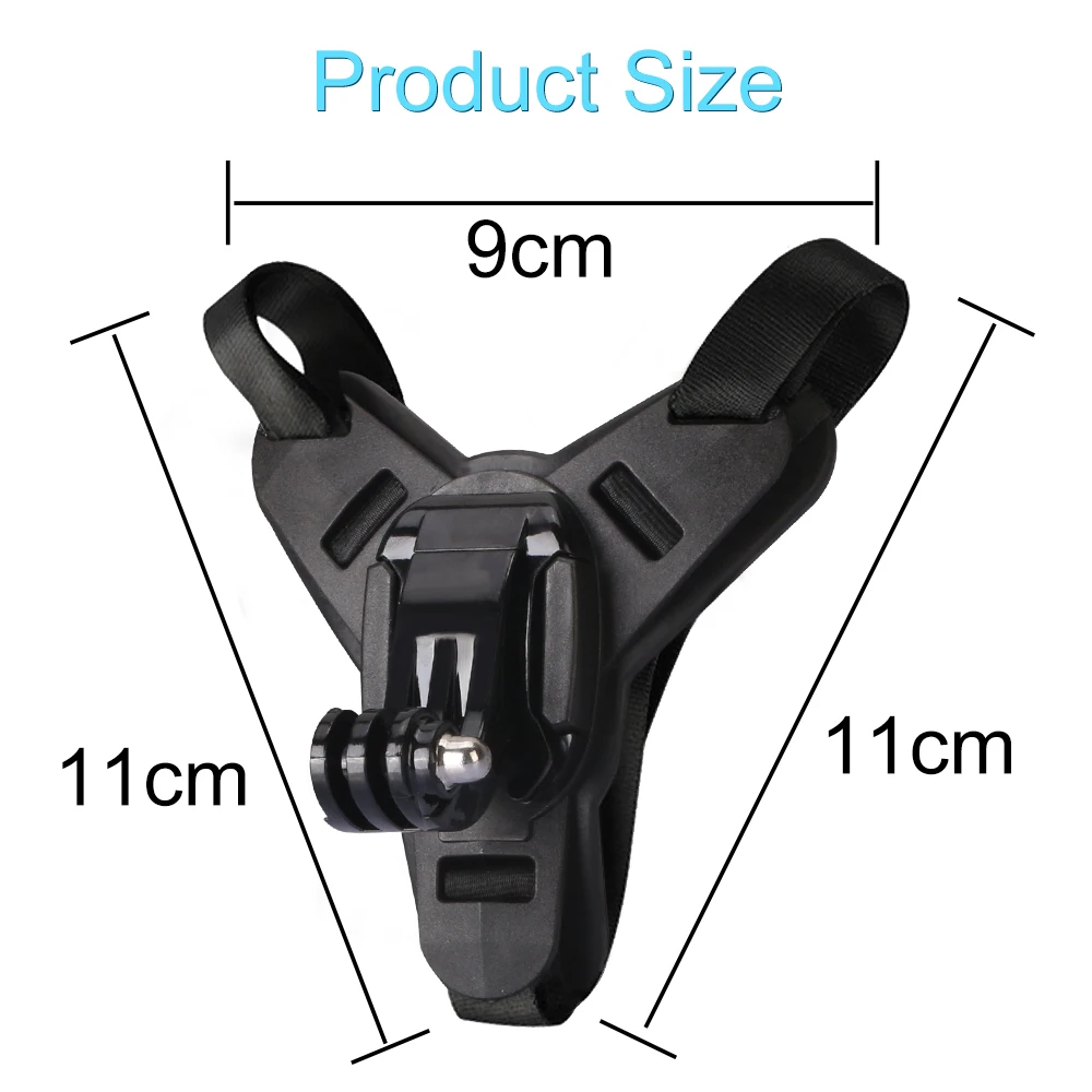 Support menton casque moto pour GoPro Hero 10 9 8 7 6 5 - HONGDAK