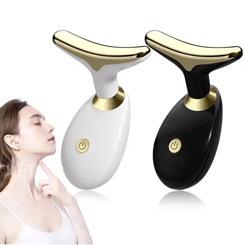 LED Light Therapy Tool 3-Color For Face Beauty Neck & Body Battery-Operated Skincare Beauty Tool Perfect Gift