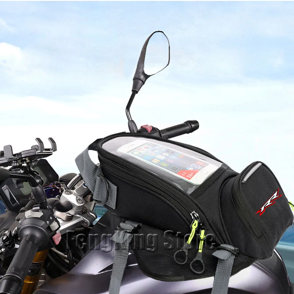 X-TRAINER RR RS 4T RR2T 250 300 350 400 390 430 450 오토바이 마그네틱 라이딩 가방, 내비게이션 연료 탱크 가방, 대형 스크린