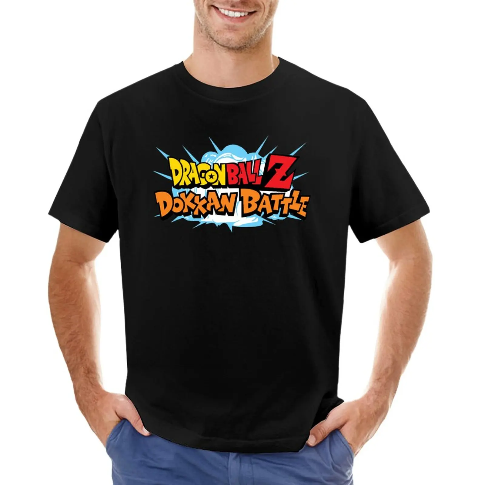 Dgbz Dokkan Battle T-Shirt Animal Prinfor Boys Quick-Drying Kawaii Clothes New Edition Plain T-Shirt Uomo