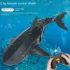 Smart Remote Control Fish Children's Swimming Pool Beach Bath Toys Simulation Remote Control Mechanical Fish Robot Durable Black 1